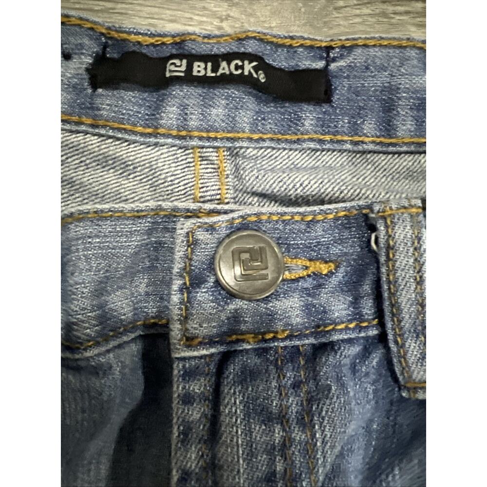 Buckle Black Jeans Men's 29x30 Blue Light Wash Boot Cut Jeans - Picture 3 of 8